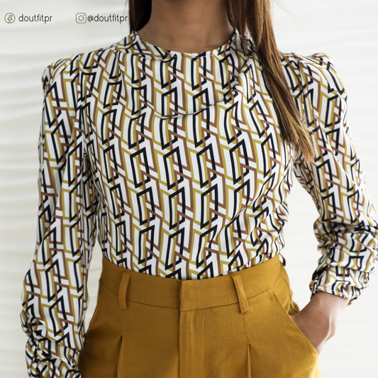 Mustard Blouse