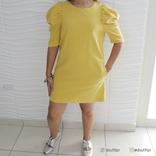 Mustard Dress